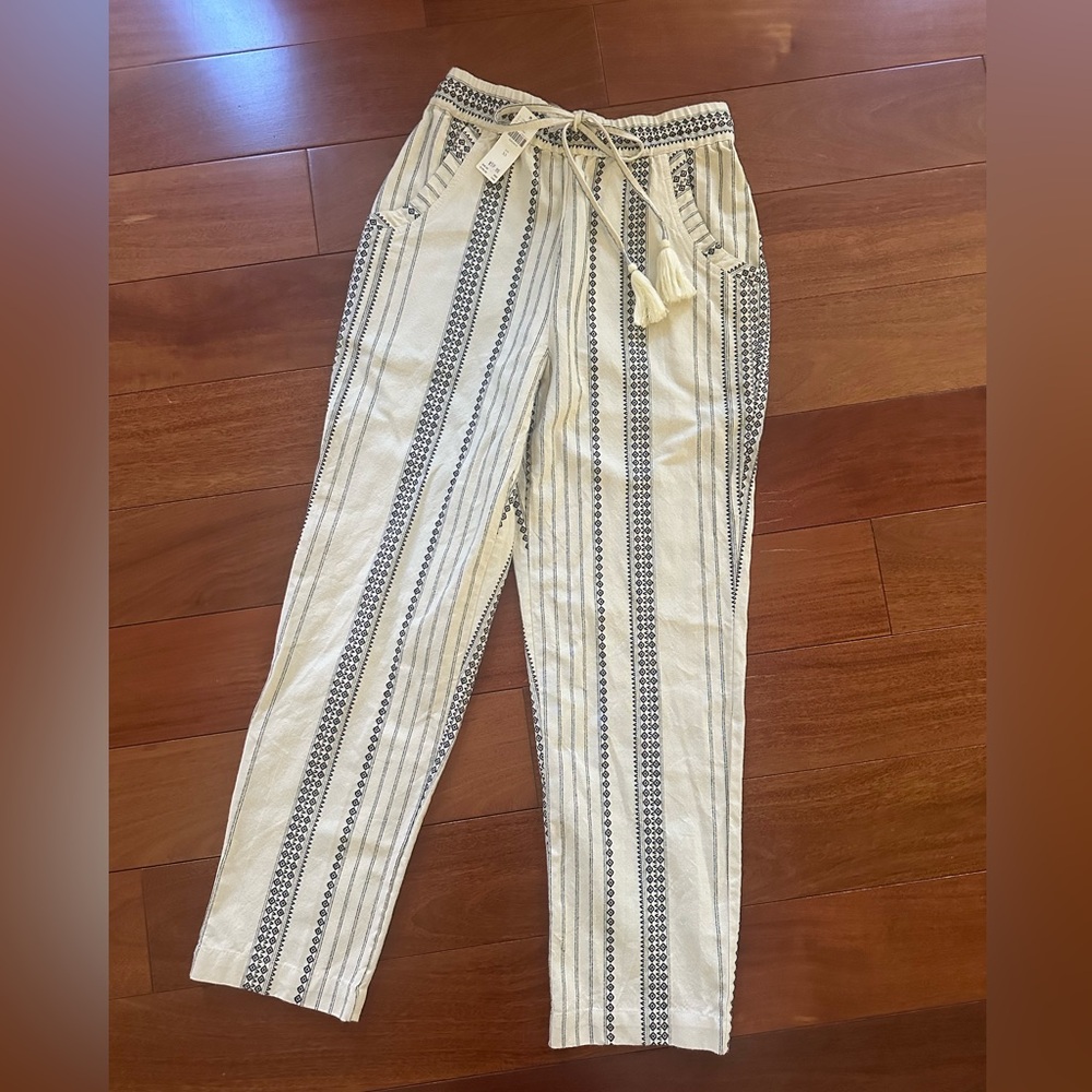 NWT Anthropologie essential beach pants size XS